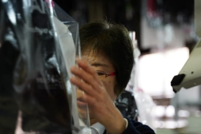 仕上がり後に「職人検品」実施