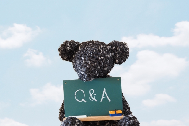 ぬいぐるみクリーニングのよくある質問(Q&A)